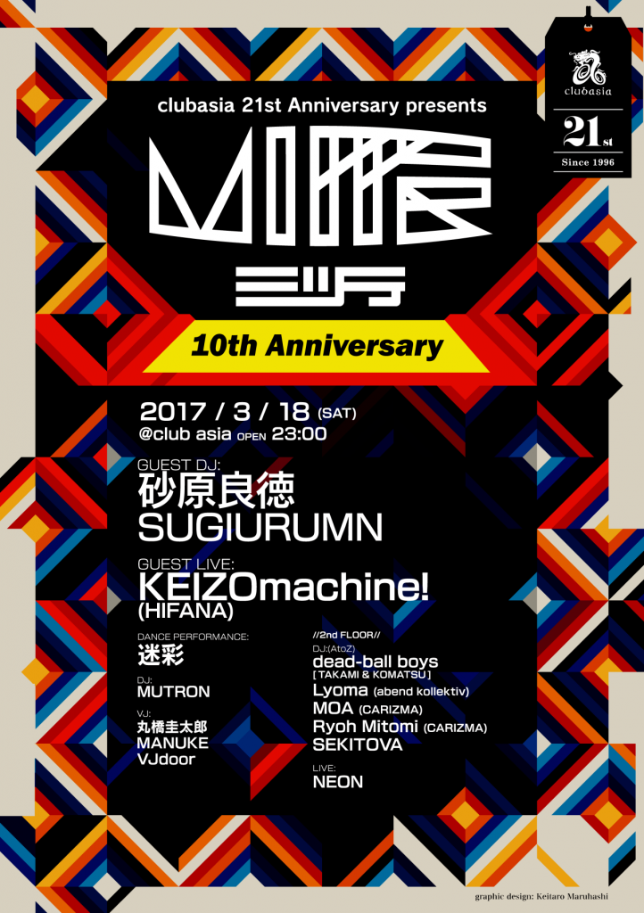 MITTE 10th Anniversary Flyer